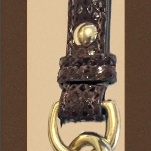 Coach Penelope Peyton Brown Soft Leather Satchel EUC (Full Inclusion) - Picture 15 of 16